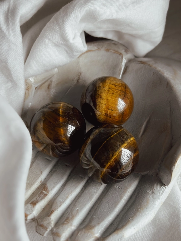 sfera in Occhio di Tigre